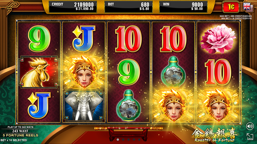 Fortune Rooster slot game