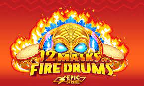 12 Masks of Fire Drums Slots